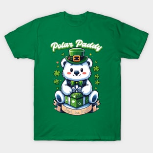 Polar Paddy: The Coolest Way to  St. Patrick's Day T-Shirt